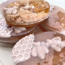 Load image into Gallery viewer, Honey Cocoa Goats Milk Soap